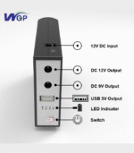 New Version WGP mini UPS 10400mAh – 5/9/12V – With 1 Year Warranty - Image 3