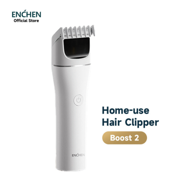 Enchen Boost 2 Hair Clipper – 2025 New Version (White)